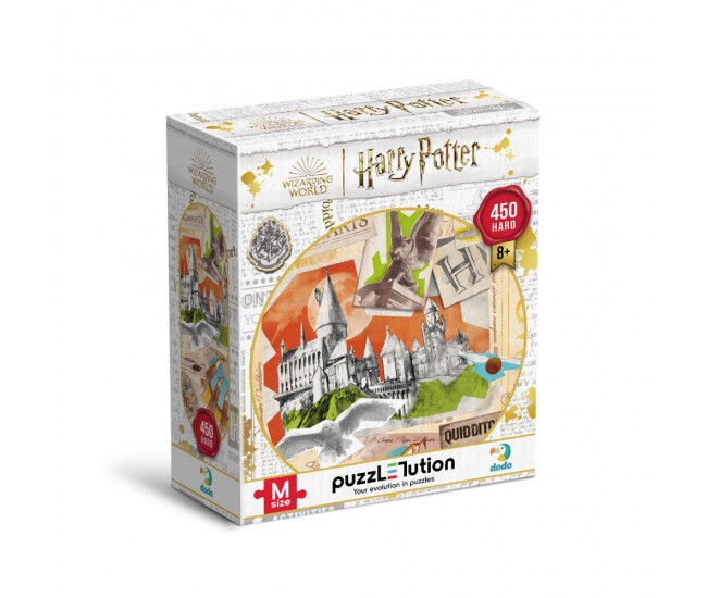 Puzzle Harry Potter - Scoala Hogwarts (450 piese)