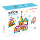 Set de constructie magnetic - STICK (103 piese)