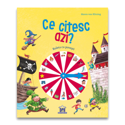 Ce citesc azi? - Ruleta cu povesti (carte cu roata)