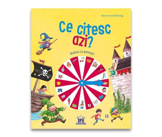 Ce citesc azi? - Ruleta cu povesti (carte cu roata)