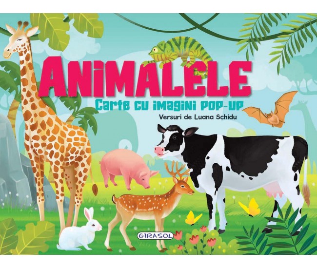 Carte cu imagini pop-up - Animalele