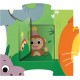 Puzzle deschide ferestrele - Jungla ( 20 piese)