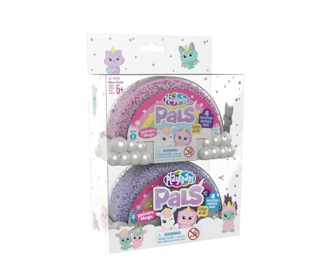 Spuma de modelat Playfoam™ -  Unicorni magici, set 2 bucati