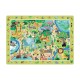 Puzzle - Animalute la ZOO (80 piese)