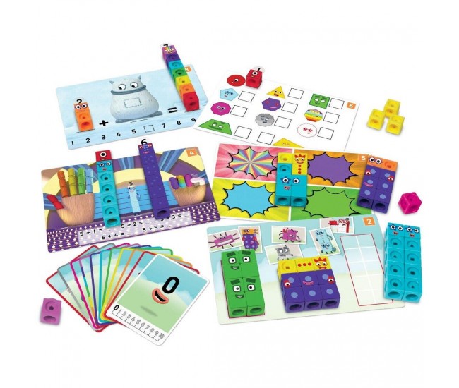 MathLink®Cubes Numberblocks in romana - Set de activitati de la 1 - 10