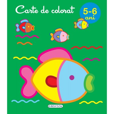 Carte de colorat 5-6 ani