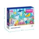 Puzzle - Distractie cu animalute marine ( 60 piese)