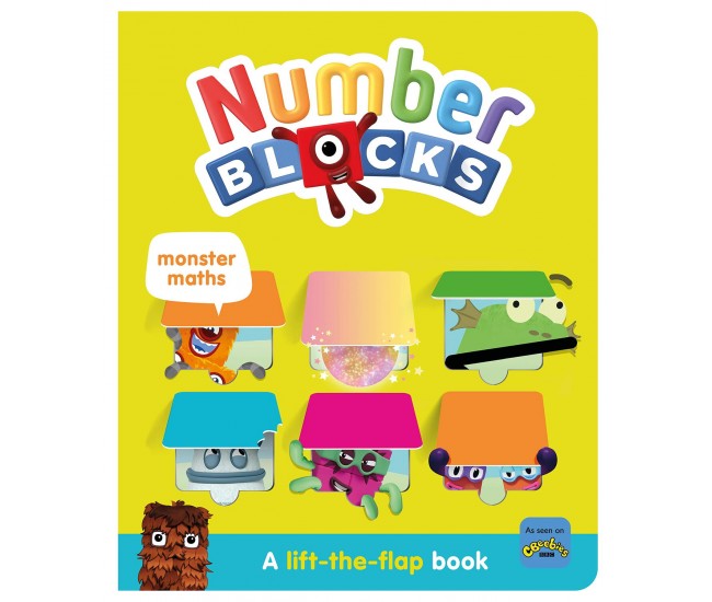 Carticica Deschide ferestrele - Numberblocks - Monstruleti