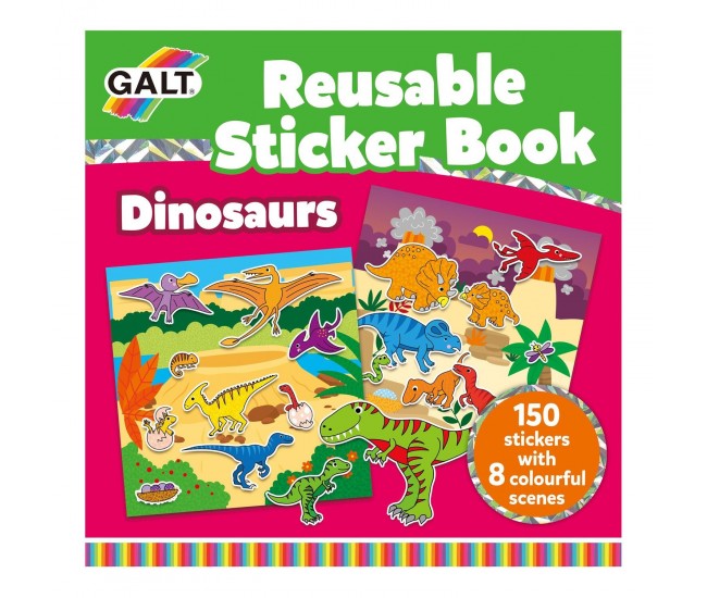 Cartea mea cu stickere - Dinozauri