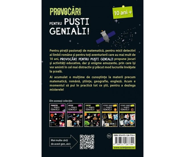 Provocari pentru pusti geniali – 10 ani