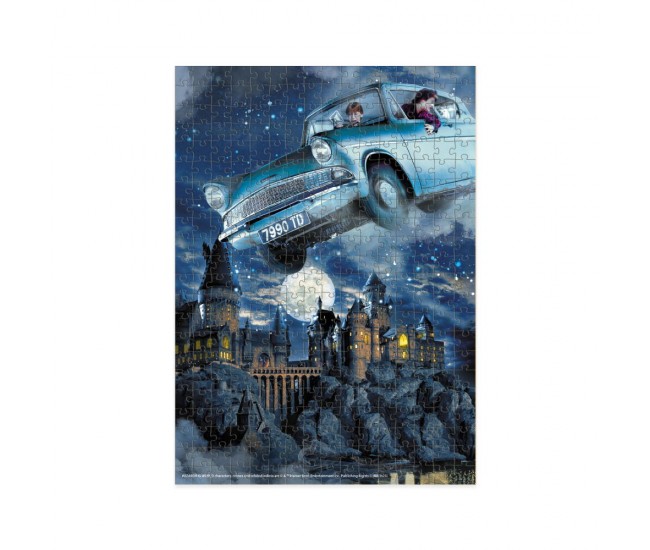 Puzzle Harry Potter - Masinuta zburatoare (350 piese)