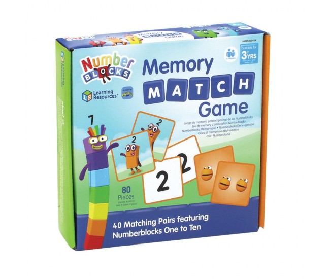 Joc de memorie - Numberblocks