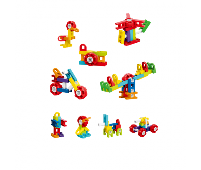 Set de constructie STEAM - Fun Blocks (26 piese)