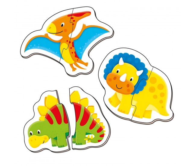 Baby Puzzle: Dinozauri (2 piese)