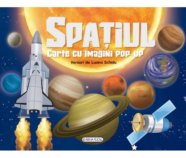 Carte cu imagini pop-up - Spatiul