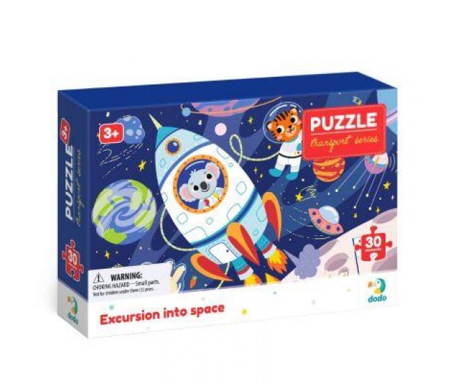 Puzzle - Calatorie prin spatiu (30 piese)