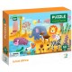 Puzzle - Minunatele animalute din Africa ( 60 piese)