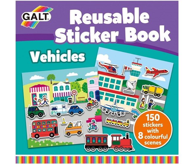 Cartea mea cu stickere - Vehicule