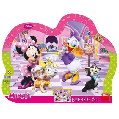 Puzzle cu rama - Minnie si Daisy (25 piese)