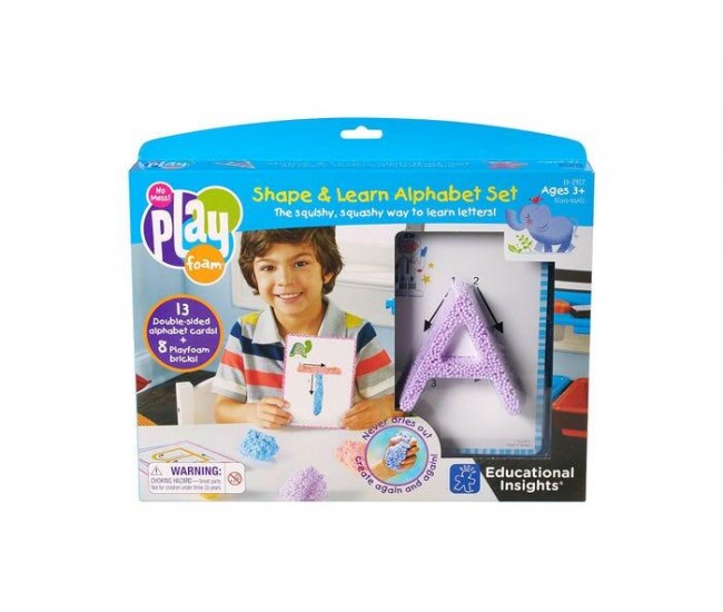 Spuma de modelat Playfoam™ - Descopera alfabetul