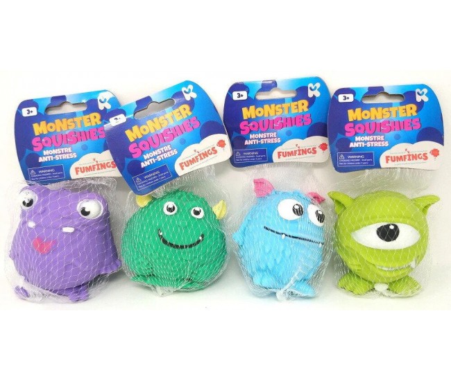 Jucarie Squishy - Monstrulet prietenos