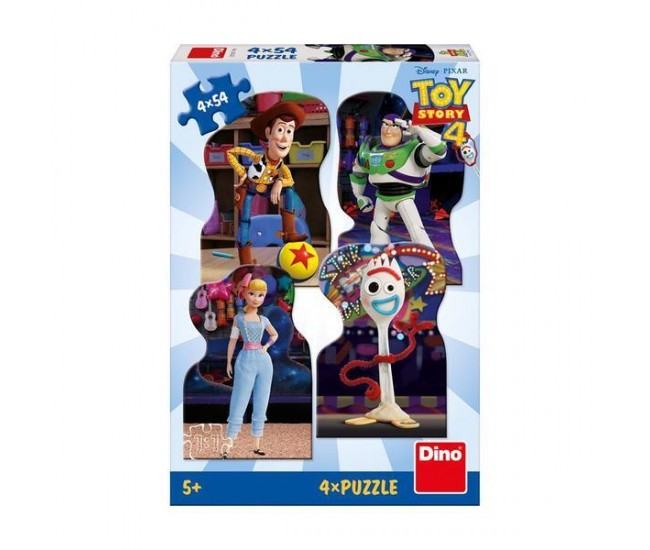 Puzzle 4 in 1 - TOY STORY 4 (4 x 54 piese)