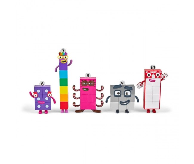 Set figurine Numberblocks - De la Sase la Zece