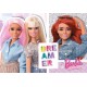 Puzzle GLITTER Barbie - Cele mai bune prietene (108 de piese)