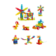 Set de constructie STEAM - Fun Blocks (78 piese)