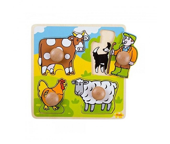 Primul meu puzzle - 4 animale domestice