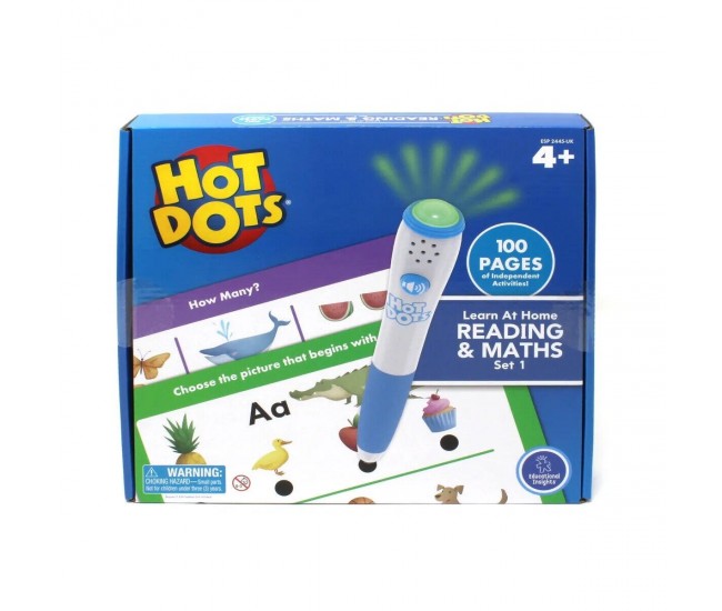 Set Hot Dots®  - calculez si citesc in lb engelza (set 1)