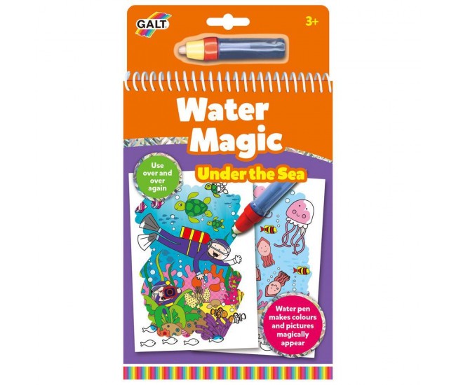 Water Magic: Carte de colorat Lumea acvatica