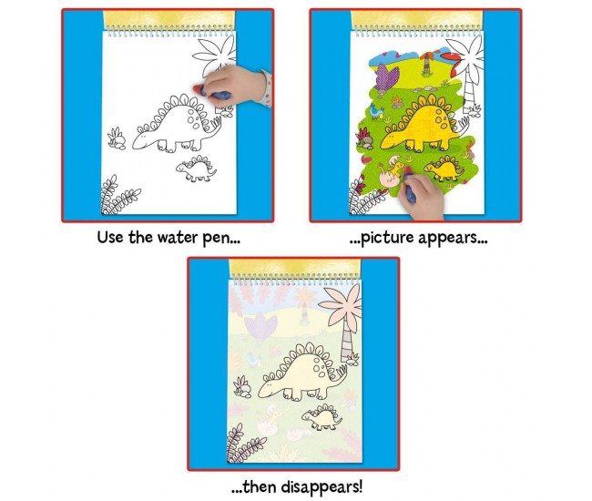 Water Magic: Carte de colorat Dinozauri