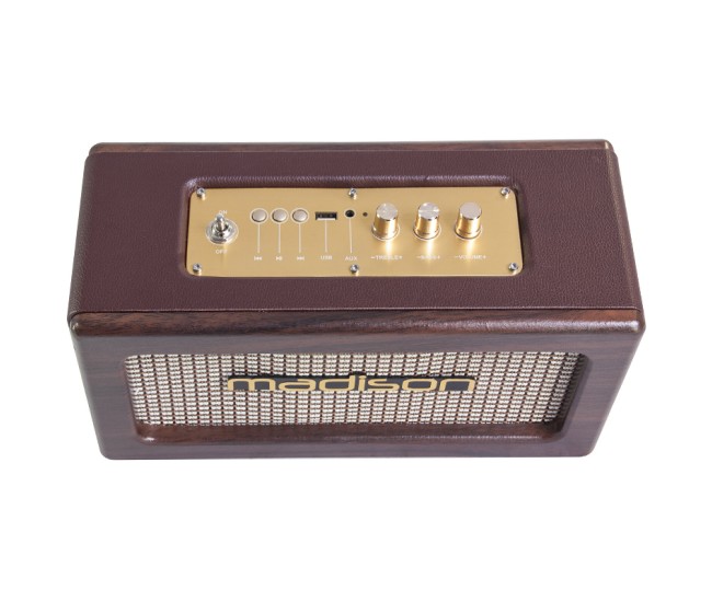 Boxa bluetooth model vintage 2x10w madison