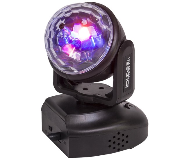 Mini moving head efect astro rgb 20w cu telecomanda