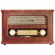 Radio retro fm cu acumulator bluetooth