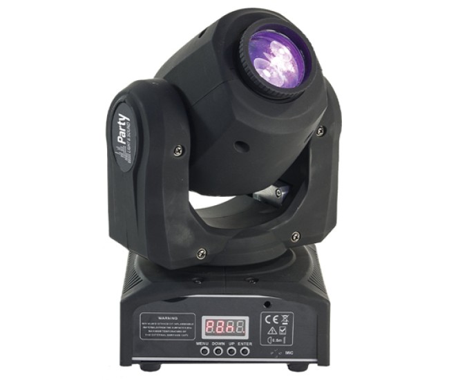 Moving head 10x1w led-uri albe dmx512