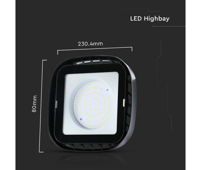 Corp iluminat led highbay 100w 4000k alb neutru