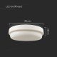 Plafoniera led 18w ip54 3000k