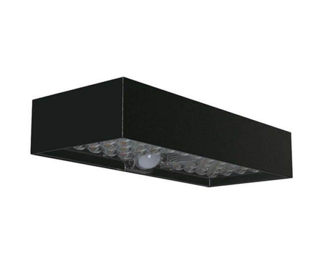 Lampa exterioara 6w ip65 4000k incarcare solara -negru