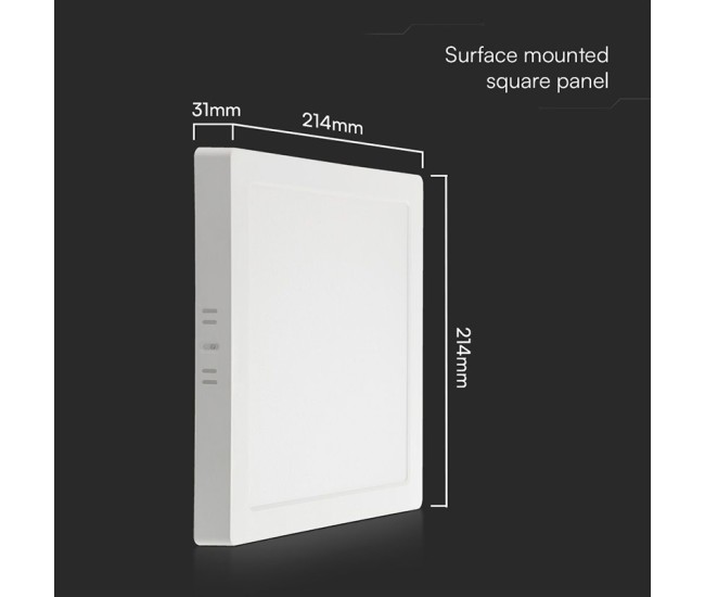 Panou led aplicabil 18w 3000k cip samsung