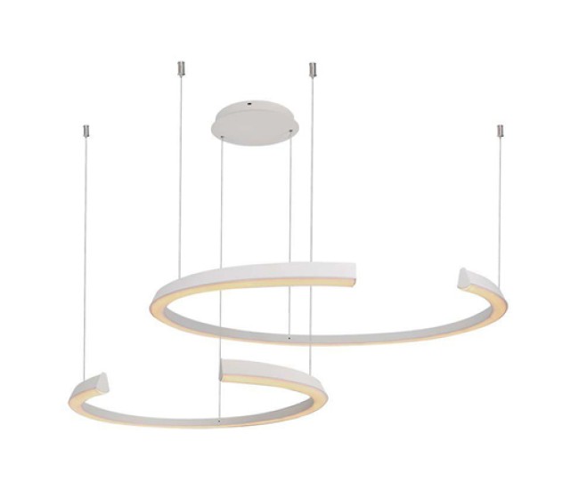 Candelabru led dimabil 50w 3000k 110x80x120cm - alb