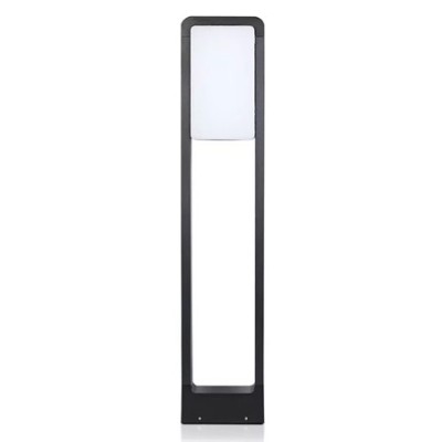 Lampa iluminat gradina 10w ip65 6400k alb rece - negru