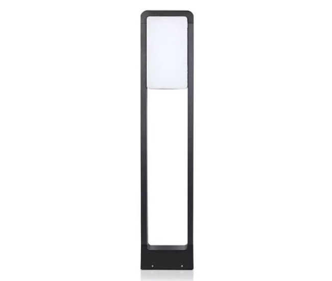 Lampa iluminat gradina 10w ip65 6400k alb rece - negru