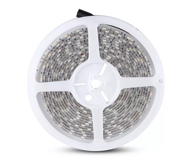 Banda led smd5050 60led/m 6400k ip65 5m