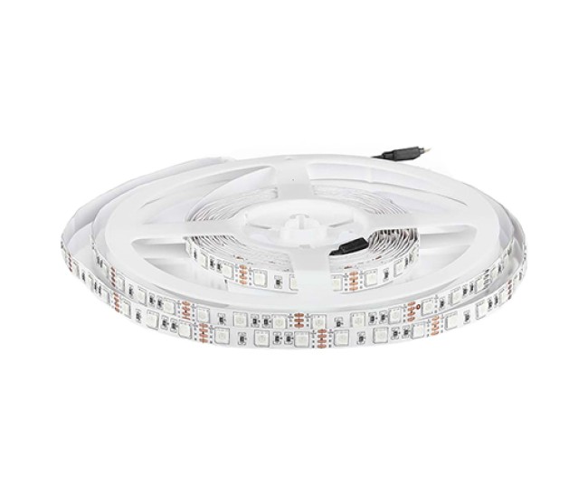 Banda led smd5050 60led/m galben ip20 5m