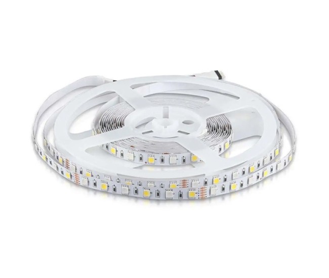 Banda led smd5050 60led/m rgb + alb rece ip20 5m