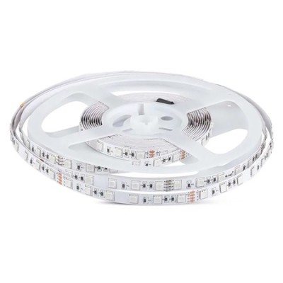 Banda led smd5050 24v 60led/m 6400k ip20 5m