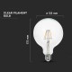 Bec g125 e27 10w cu filament 3000k