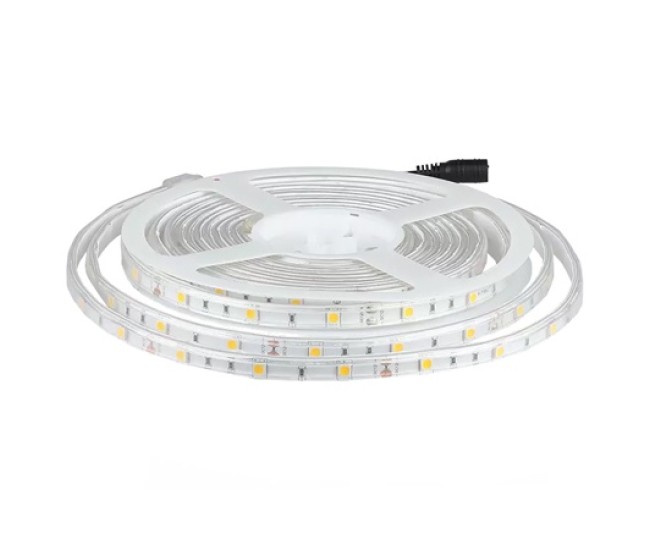 Banda led smd5050 30led/m 3000k ip65 5m